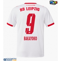 Moški Nogometni dresi RB Leipzig Johan Bakayoko #9 Domači 2025-26 Kratek Rokav
